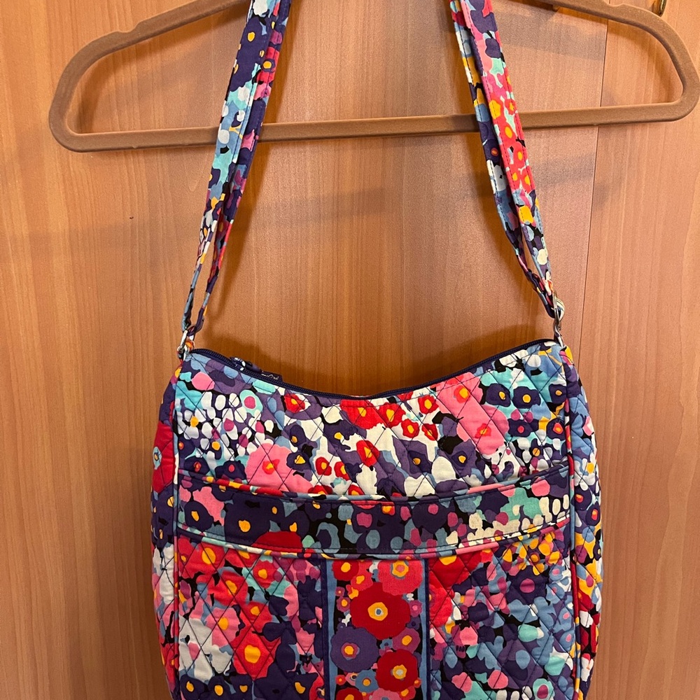 Vera Bradley Multicolor Floral Quilted Crossbody Bag
